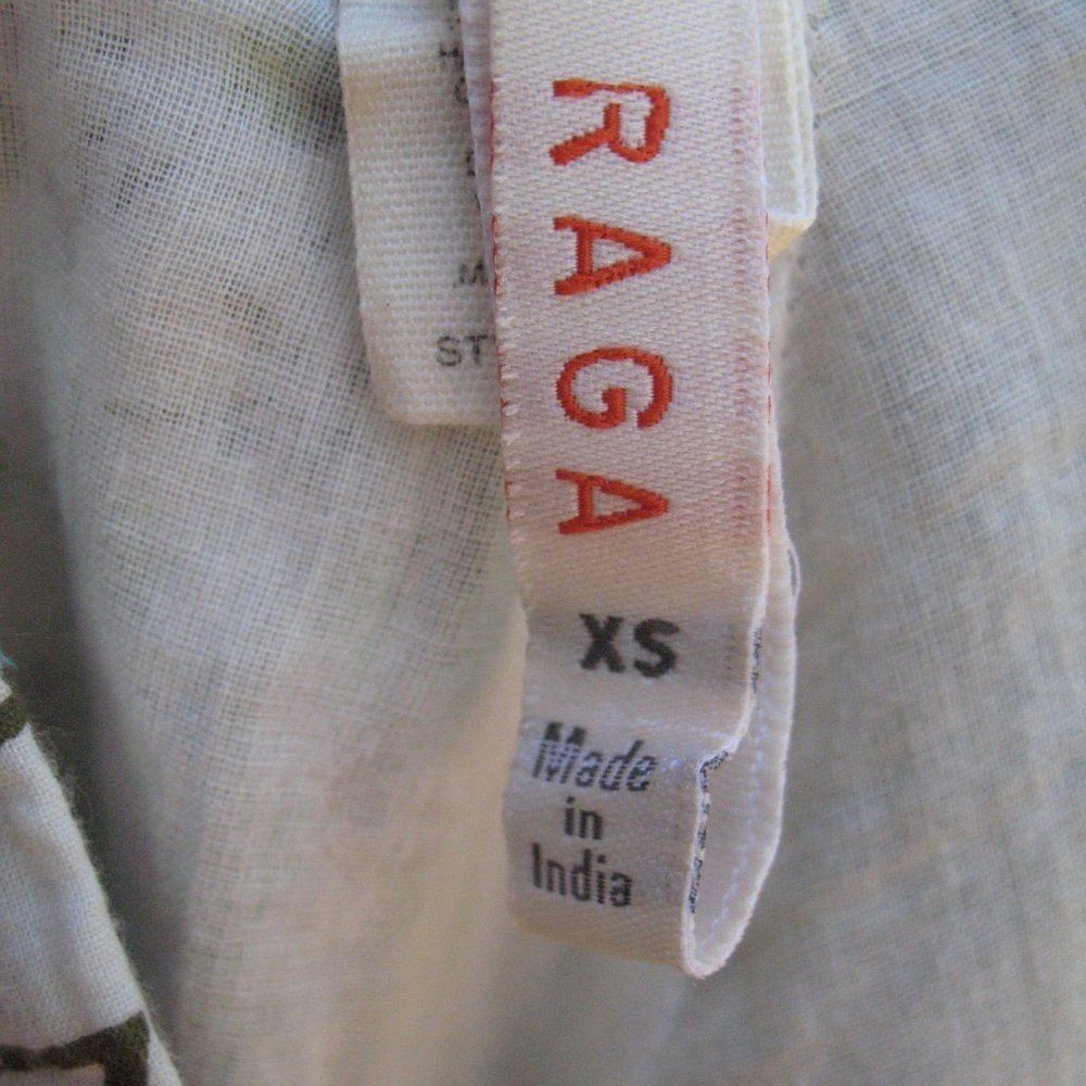 Blue Cream Patchwork Maxi Skirt - Picture 10 of 10